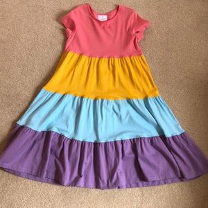 Color block layered Hanna Anderson dress